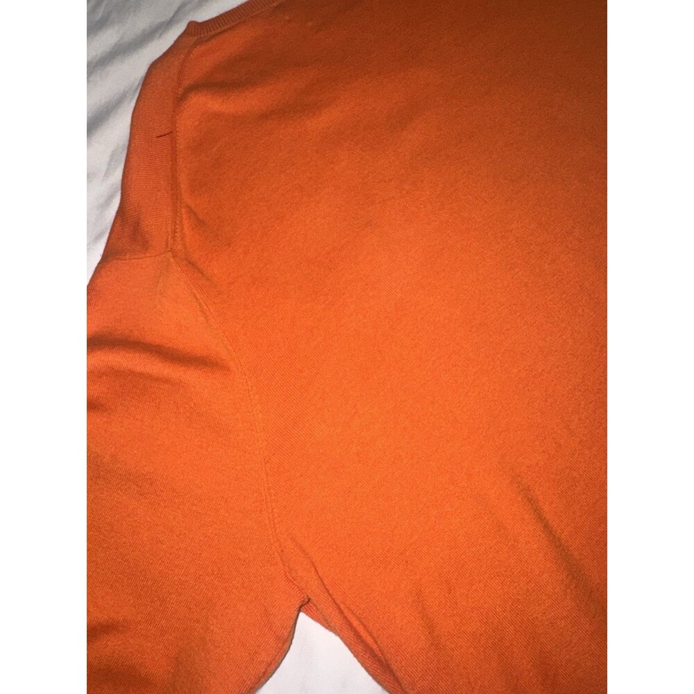 Mens Lightweight Ralph Lauren Pullover Sweater Size XXL Orange Color Very Nice - Picture 12 of 16